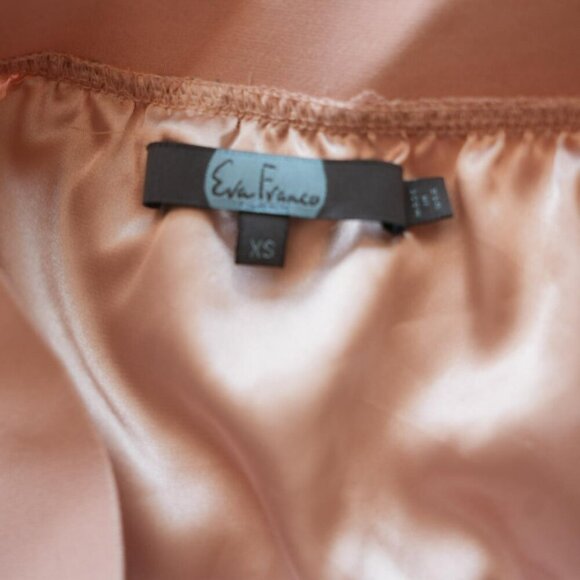 Coquette Fairy Eva Franco Embroidered Belle Sequined Tulle Mini Skirt - Picture 4 of 6